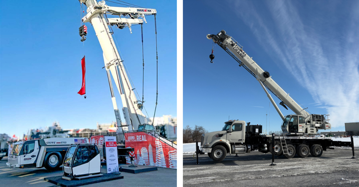 Manitowoc Introduces Next-Generation Cranes at CONEXPO